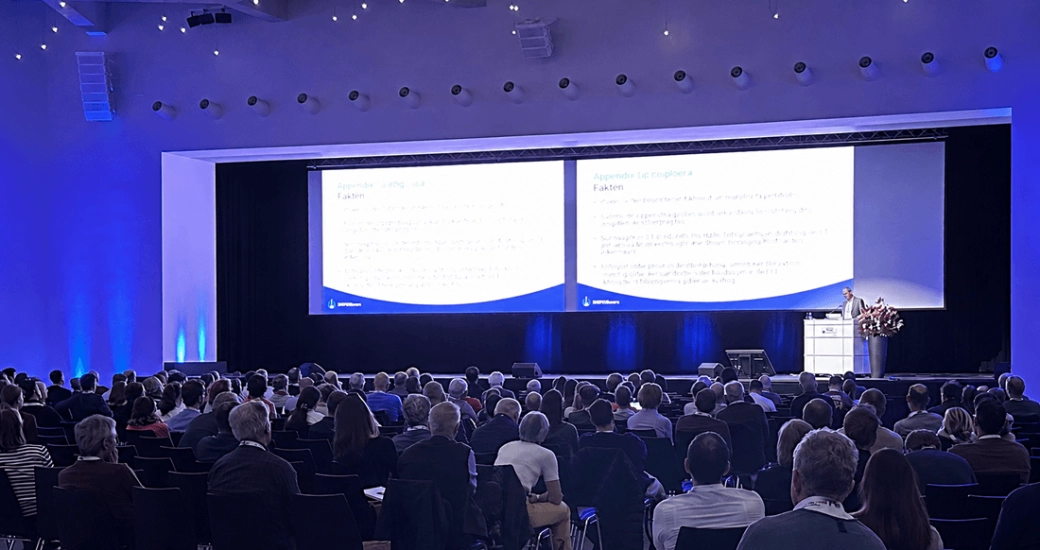 Prof. Dr. Holger Strunk bei einem Vortrag auf dem 48. Dreiländertreffen in Davos